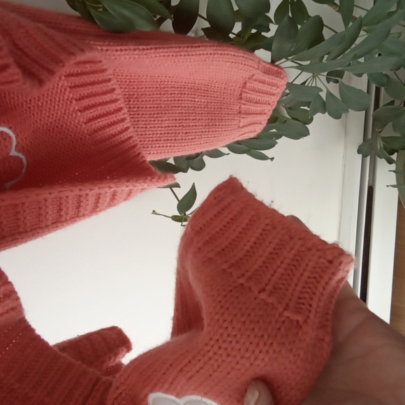 SHEIN Knitted Sweater Flower Print Ladies Clothes - Picture 7 of 7